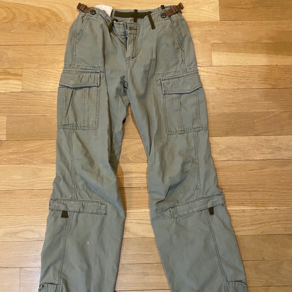 Light Green G-STAR Raw Cargo Pants
